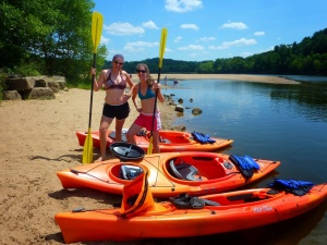 WI River kayak day trip